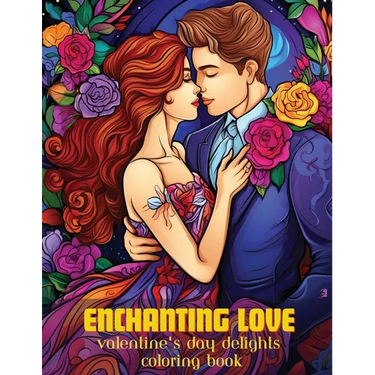 Enchanting Love: Valentine's Day Delights Coloring Book