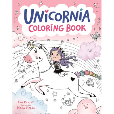 Unicornia Coloring Book