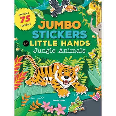 Jumbo Stickers for Little Hands: Jungle Animals: Includes 75 Stickers