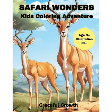 SAFARI WONDERS Kids Coloring Adventure