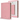 KJV Holy Bible, Giant Print Thinline Large Format, Pink Premium Imitation Leather with Ribbon Marker, Red Letter, and Thumb Index