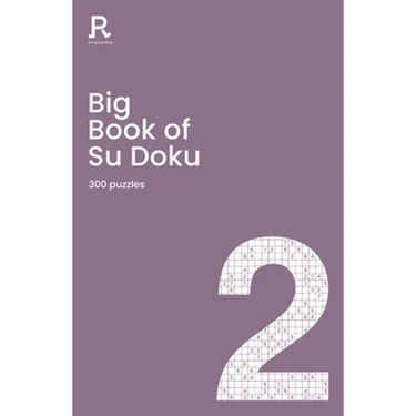 Big Book of Su Doku Book 2: A Bumper Sudoku Book for Adults Containing 300 Puzzles