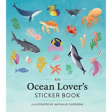 An Ocean Lover's Sticker Book