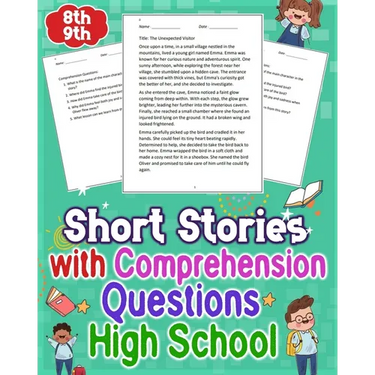 Short Stories with Comprehension Questions High School 8th - 9th: Explore engaging short stories tailored for 8th-9th graders. Enhance comprehension w