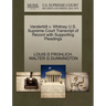 Vanderbilt V. Whitney U.S. Supreme Court Transcript of Record with Supporting Pleadings