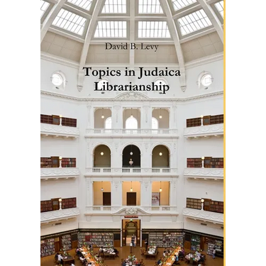 Topics in Judaica Librarianship