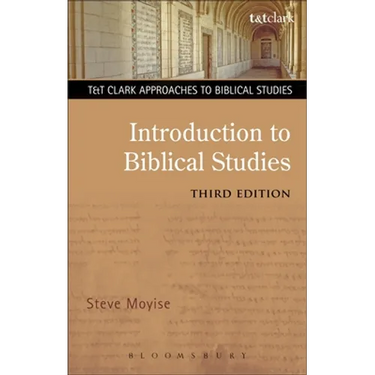 Introduction to Biblical Studies