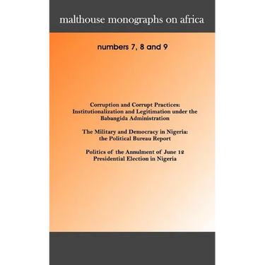Malthouse Monographs on Africa. 7-9