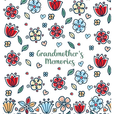 Grandmother's Memories: A pretty keepsake prompt journal for recording a lifetime of wisdom and stories for your grandchildren