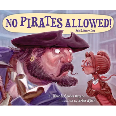 No Pirates Allowed! Said Library Lou