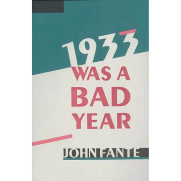 1933 Was a Bad Year