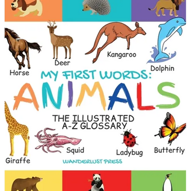 My First Words: The Illustrated A-Z Glossary Of The Animal Kingdom For Preschoolers