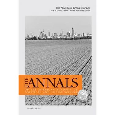 The ANNALS of the American Academy of Political and Social Science: The New Rural-Urban Interface