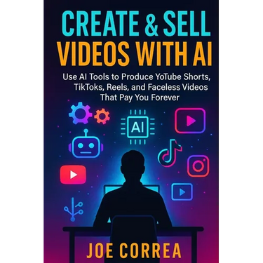 Create & Sell Videos With AI: Use AI Tools to Produce YouTube Shorts, TikToks, Reels, and Faceless Videos That Pay You Forever