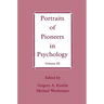 Portraits of Pioneers in Psychology: Volume III