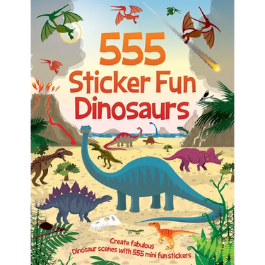 555 Sticker Fun - Dinosaurs