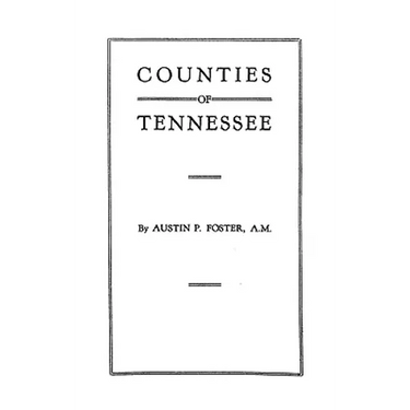 Counties of Tennessee