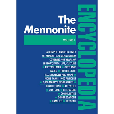 Mennonite Encyclopedia/ Vol 1: Volume 1