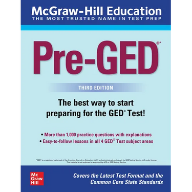 McGraw-Hill Education Pre-Ged, Third Edition