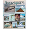 Seascapes 2: 48-Page Coloring Book in Greyscale for Adults. This theme book is about sea landscapes. If you like to color water and