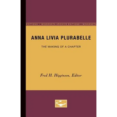 Anna Livia Plurabelle: The Making of a Chapter