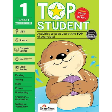 Top Student, Grade 1 Workbook