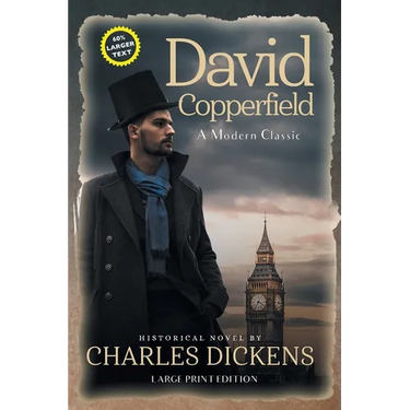 David Copperfield (Annotated, LARGE PRINT)