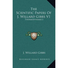 The Scientific Papers Of J. Willard Gibbs V1: Thermodynamics