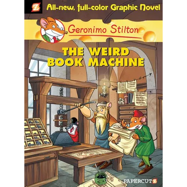 Geronimo Stilton Graphic Novels #9: The Weird Book Machine