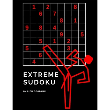 Extreme Sudoku: 100 Difficult Level 4 Puzzles