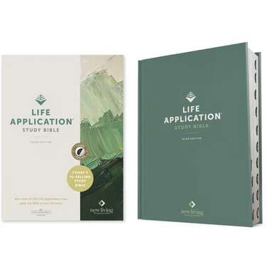 NLT Life Application Study Bible, Third Edition (Red Letter, Hardcover, Indexed)
