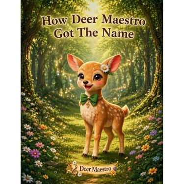 How Deer Maestro Got The Name: A Neurodiversity-Friendly Picture Book About Acceptance and Music