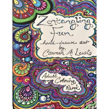 Adult Coloring Book: Zentangling Fun