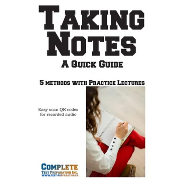 Taking Notes - A Quick Guide