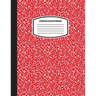 Classic Composition Notebook: (8.5x11) Wide Ruled Lined Paper Notebook Journal (Red) (Notebook for Kids, Teens, Students, Adults) Back to School and