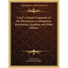 Cory's Ancient Fragments of the Phoenician, Carthaginian, Babylonian, Egyptian and Other Writers
