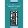 The Text of the Apostolos in Epiphanius of Salamis