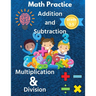 Math Practice with Addition, Subtraction, Multiplication & Division Grade 3-5: Math Worksheets with 2000+ Problems for Kids