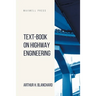 Text-Book on Highway Engineering