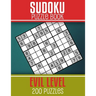Sudoku Puzzle Book - Evil level 200 Puzzles: Hardest level for Sudoku lovers with Solutions, for adults Large Print, Super food for your Brain