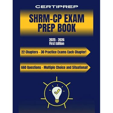 CertiPrep - SHRM-CP Prep Book 2025-2026 First Edition