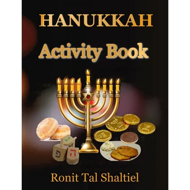 Hanukkah Activity book: For kids-Coloring, Maze, Hidden words game and more.