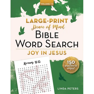 Peace of Mind Bible Word Search: Joy in Jesus
