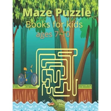 Maze Puzzle Books for kids ages 7-10: Maze Activity Book for kids