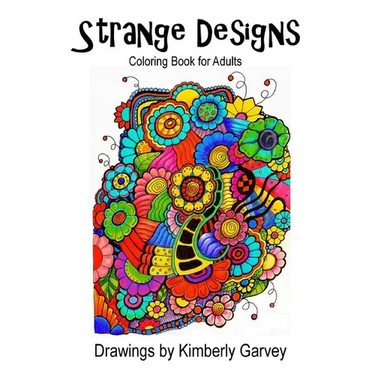 Strange Designs: Coloring Book for Adults