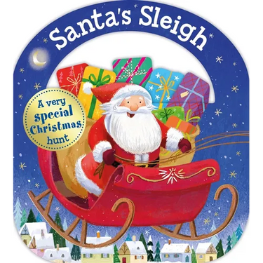 Carry-Along Tab Book: Santa's Sleigh