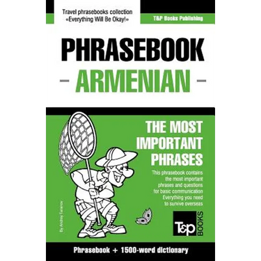 English-Armenian phrasebook and 1500-word dictionary