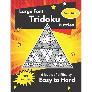 Tridoku Puzzles: Triangular-Sudoku Puzzles for adults and seniors