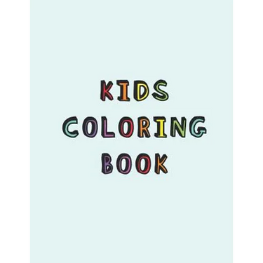 Kids Coloring Book: Simple colouring book for children with Dyscalculia A relaxing Cognitive, mathematical and mental development activity