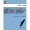 A Paraphrase on the Book of Ecclesiastes: First Published in the Year 1768, and Entitled Choheleth; Or, the Royal Preacher, a Poem. to Which Are Added